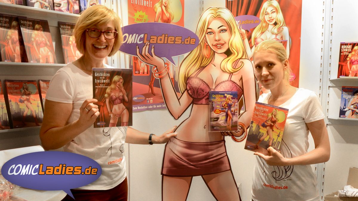 Comicladies.de - Team auf unserem Messestand 